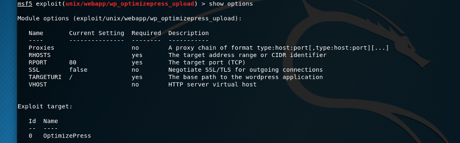 WordPress Metasploit File Upload Example